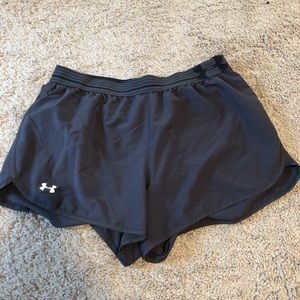 Women’s gray athletic shorts